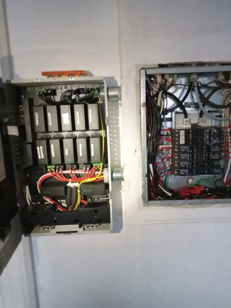 Electrical panel upgrade completed for Ring Doorbell Installation in Idaho Falls